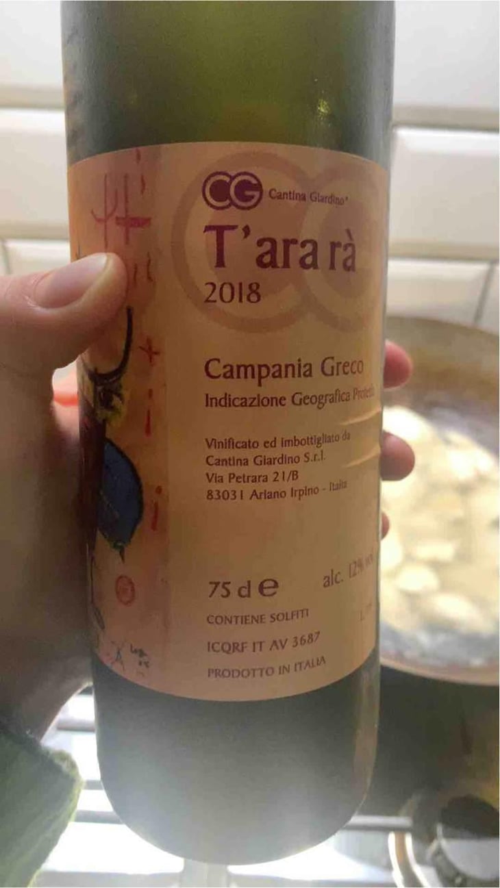 T'ara rà - Cantina Giardino - Antonio Di Gruttola & Daniela De Gruttola 