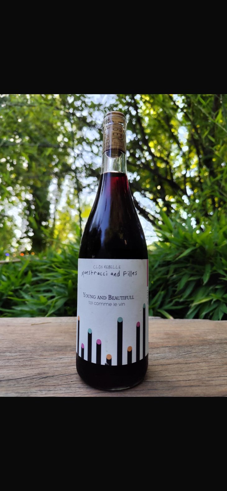 Young and Beautiful - Vin naturel - Maestracci & Filles - Camille-Anaïs Raoust -2022