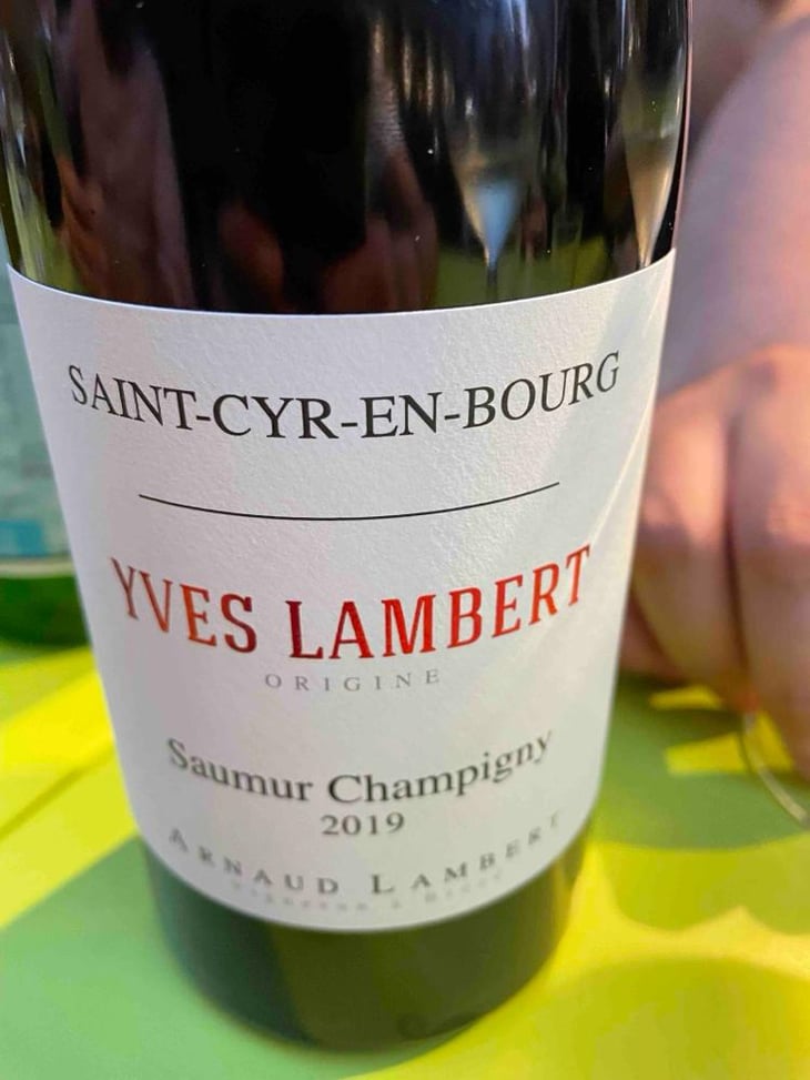 Yves Lambert Saumur Champigny - Domaine de Saint-Just - Arnaud Lambert 