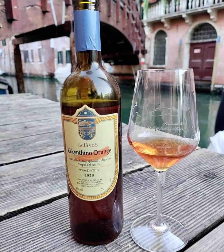 Zakynthino Orange - Sclavos Wines - Evriviades "Vladis" Sclavos 