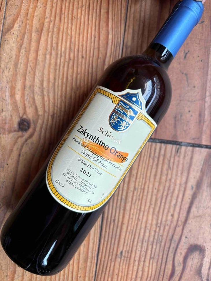 Zakynthino Orange - Sclavos Wines - Evriviades "Vladis" Sclavos 