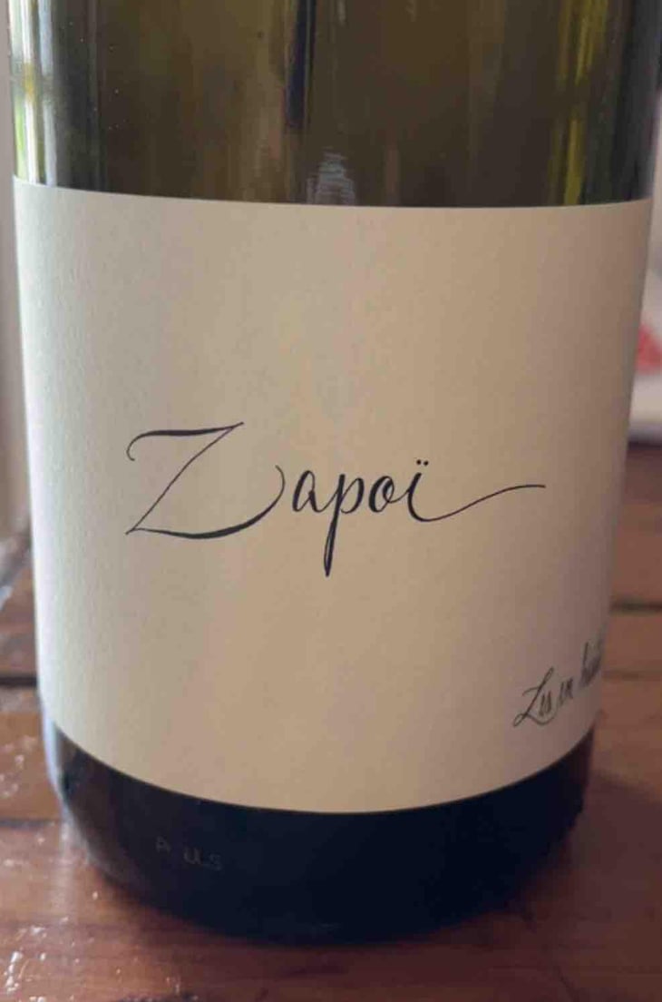 Zapoï - Domaine de Chassorney - Frédéric Cossard -2020