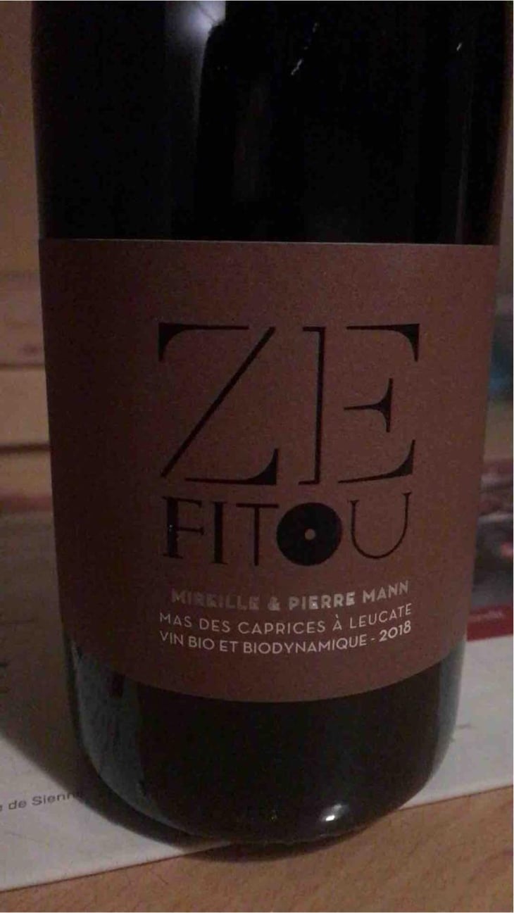 Ze Fitou - Mas des Caprices - Mireille & Pierre Mann 