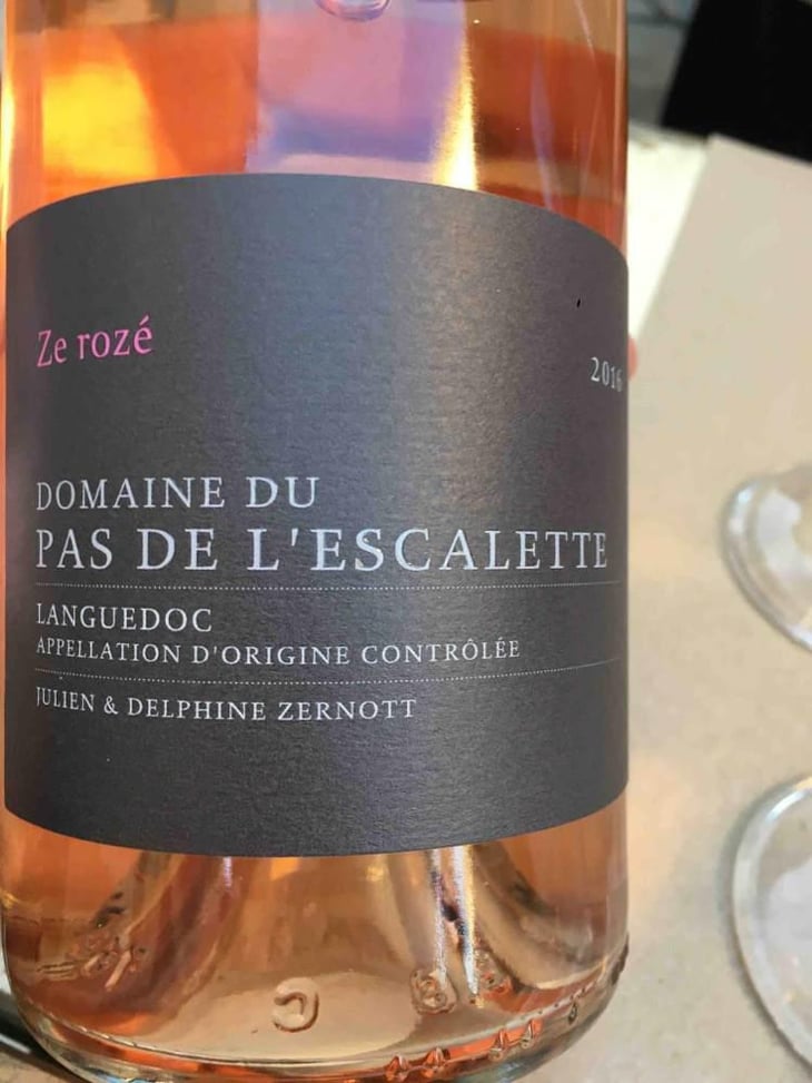 Ze Rosé - Domaine du Pas de L'Escalette - Julien & Delphine Zernott 
