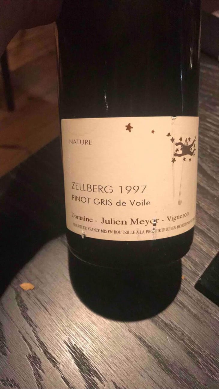 Zellberg - Pinot Gris de voile - Domaine Julien Meyer - Patrick Meyer 