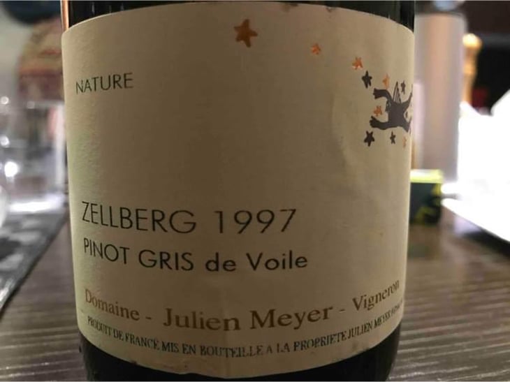 Zellberg - Pinot Gris de voile - Domaine Julien Meyer - Patrick Meyer 