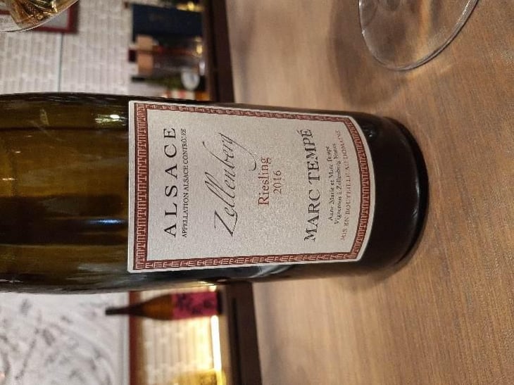 Zellenberg Riesling - Domaine Marc Tempé - Marc Tempé 