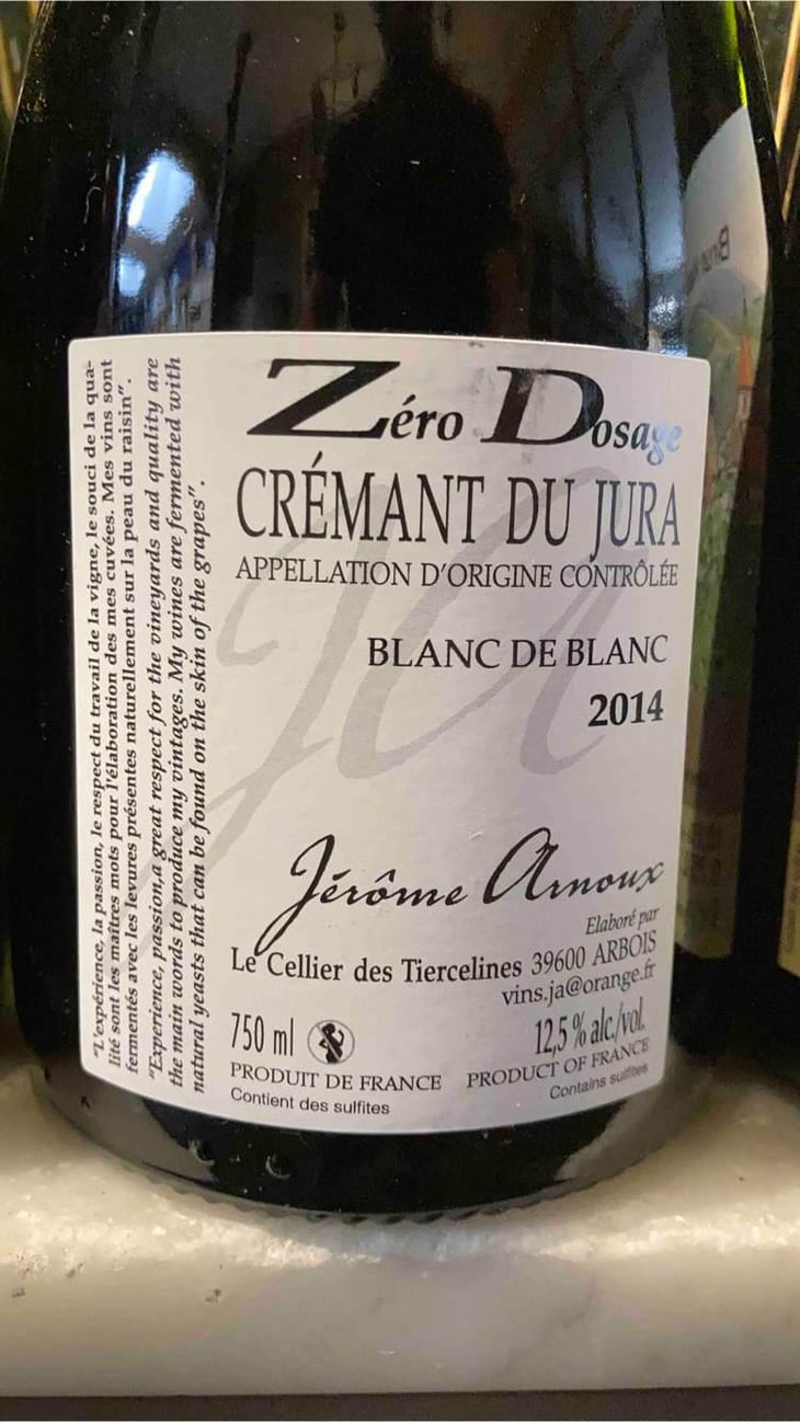 Zéro Dosage Blanc de Blanc - Jérôme Arnoux - Jérôme Arnoux 