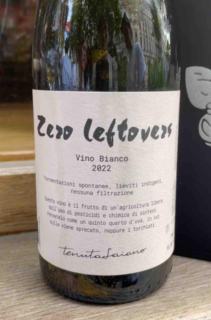 Zero Leftovers Bianco - Tenuta Saiano - Manlio Maggioli, Alex Fulvi -2022
