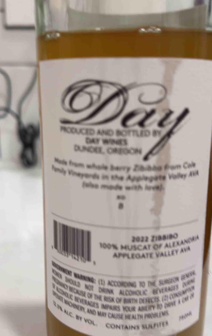 Vin de Days Blanc - Day Wines - Brianne Day 