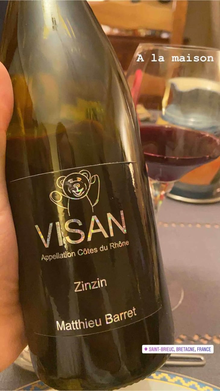 Zinzin (old label) - Domaine du Coulet - Matthieu Barret 