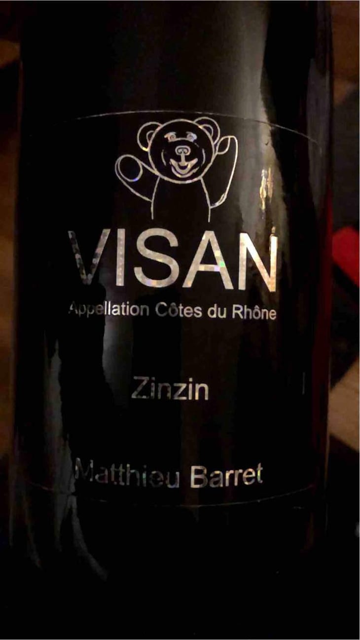 Zinzin (old label) - Domaine du Coulet - Matthieu Barret 