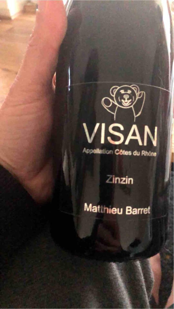Zinzin (old label) - Domaine du Coulet - Matthieu Barret 