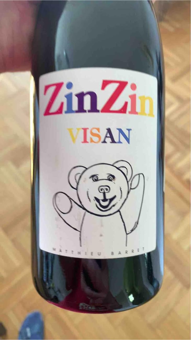 Zinzin (old label) - Domaine du Coulet - Matthieu Barret 