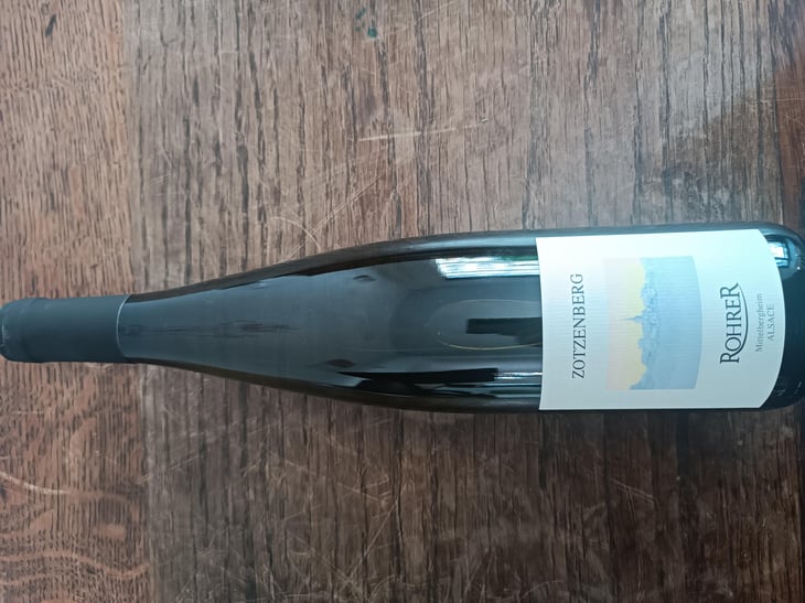 Zotzenberg Riesling - Rohrer - André & Ludo Rohrer 