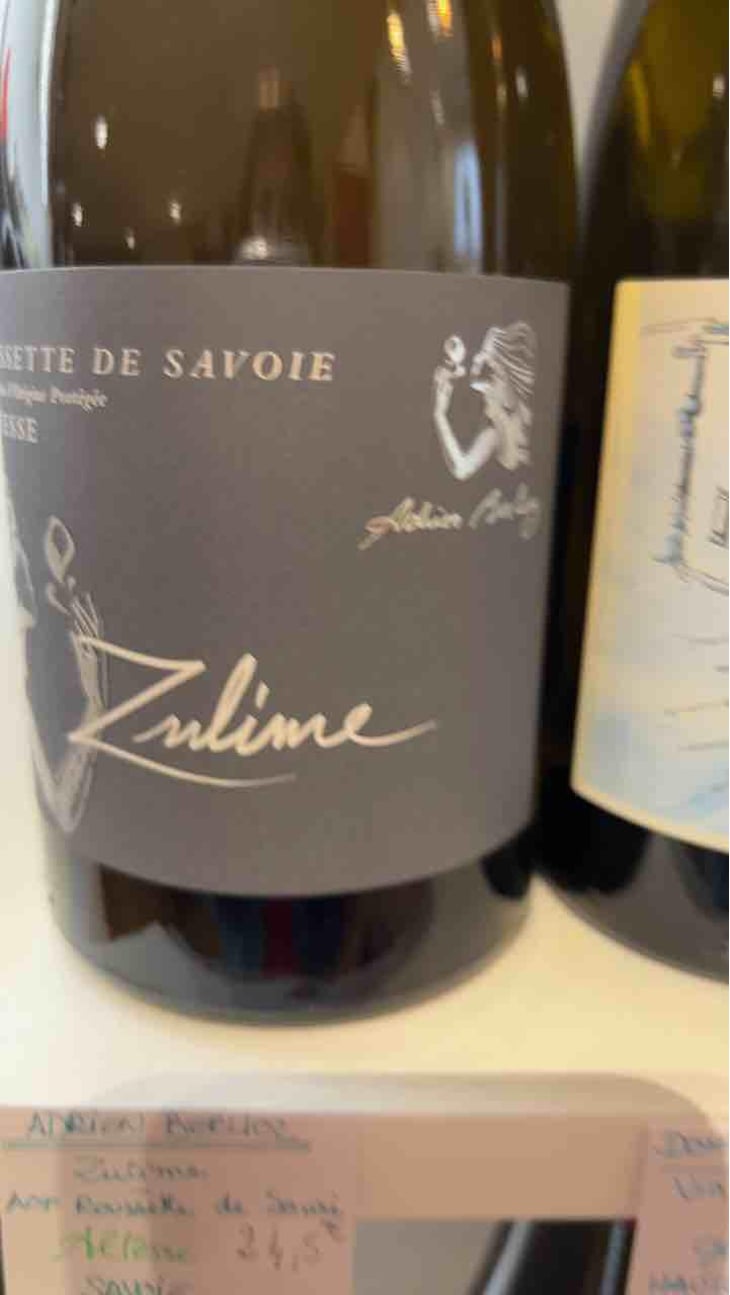 Zulime - Domaine du Cellier des Cray - Adrien Berlioz 