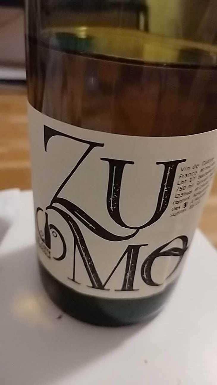 Zumo (label before 2016) - La Cave Apicole - Sylvain Respaut & Olivier Cros 