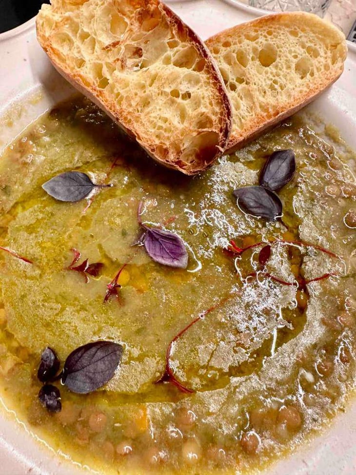 Zuppa Di Lenticchie E Verdure - Croce Bianca Bistrot - 590290