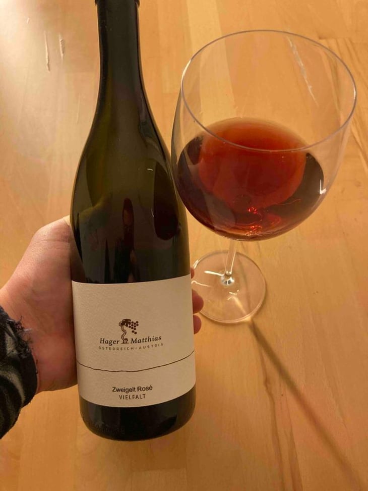 Zweigelt Rosé Vielfalt NV - Matthias Hager - Matthias Hager -2020