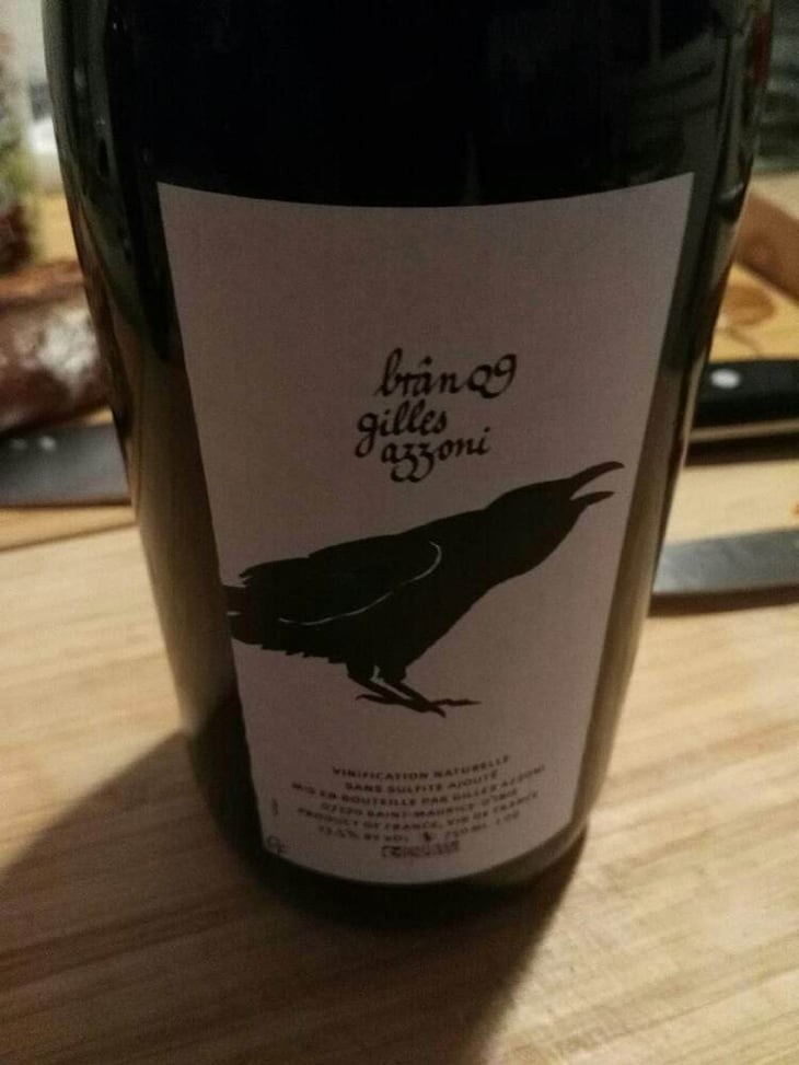 Brân09 (Old Label) - Le Raisin et l'Ange - gilles-antonin-azzoni 