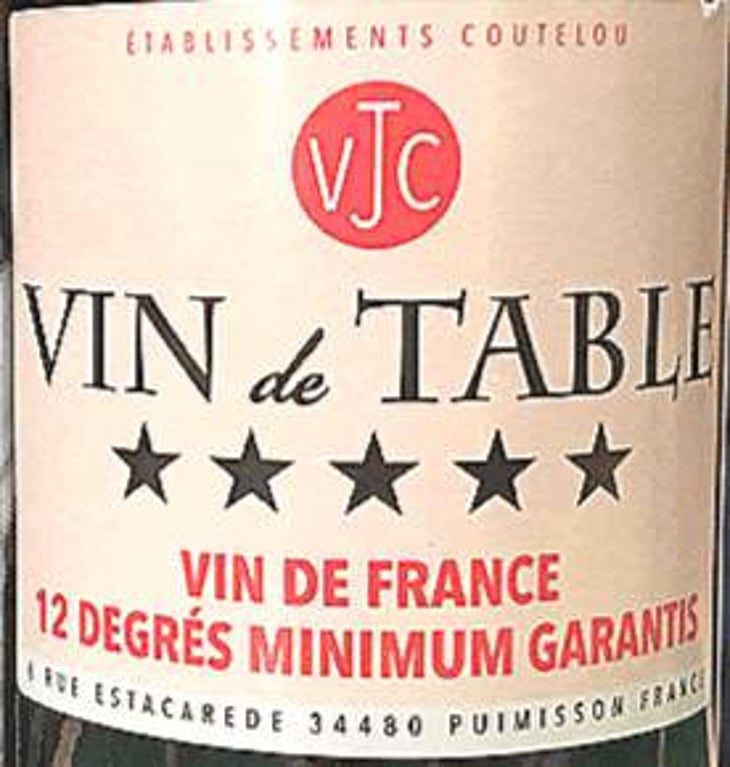 Vin de Table