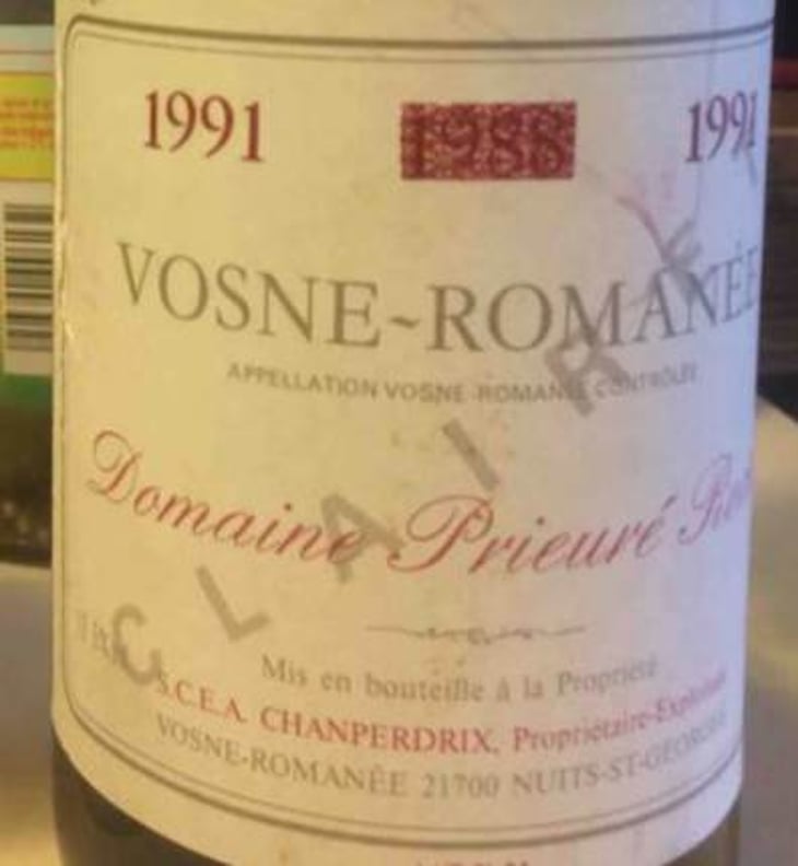 Vosne-Romanée - Domaine Prieuré Roch - henry-frederic-roch-yannick-champ 
