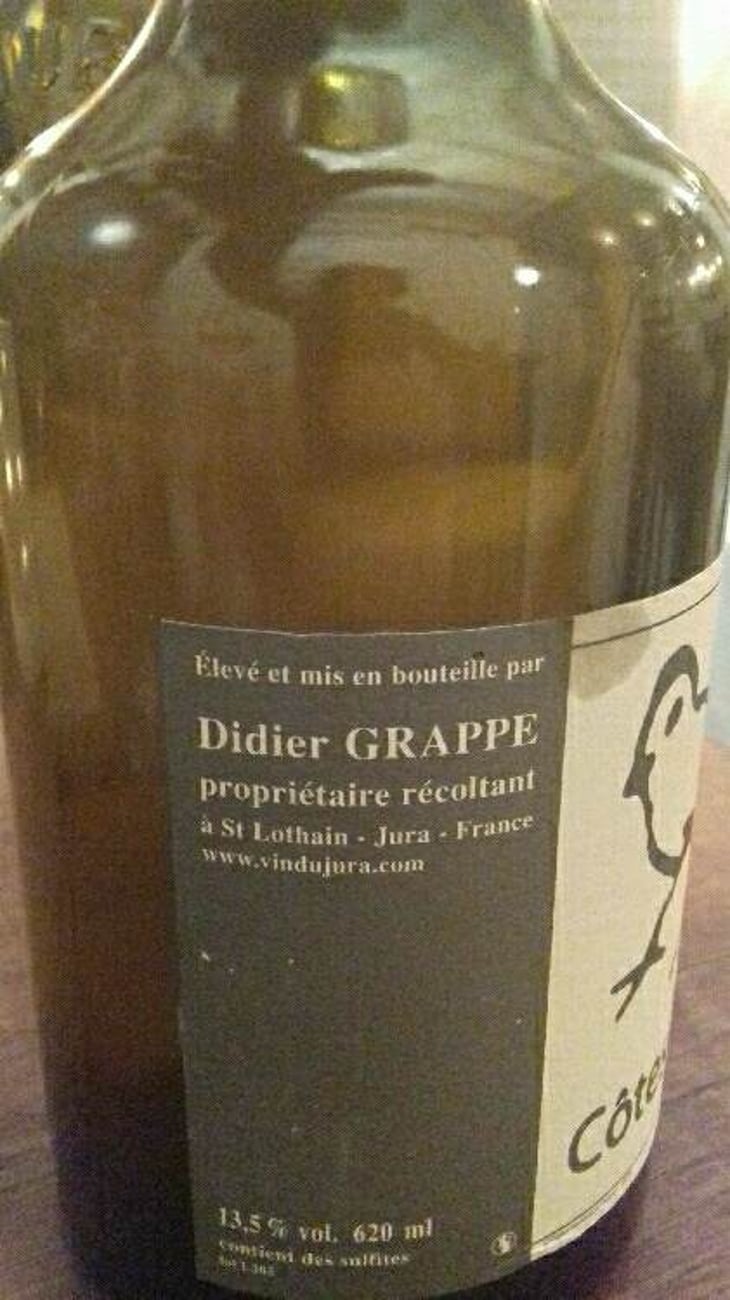 Vin Jaune - Didier Grappe - didier-et-jules-grappe 