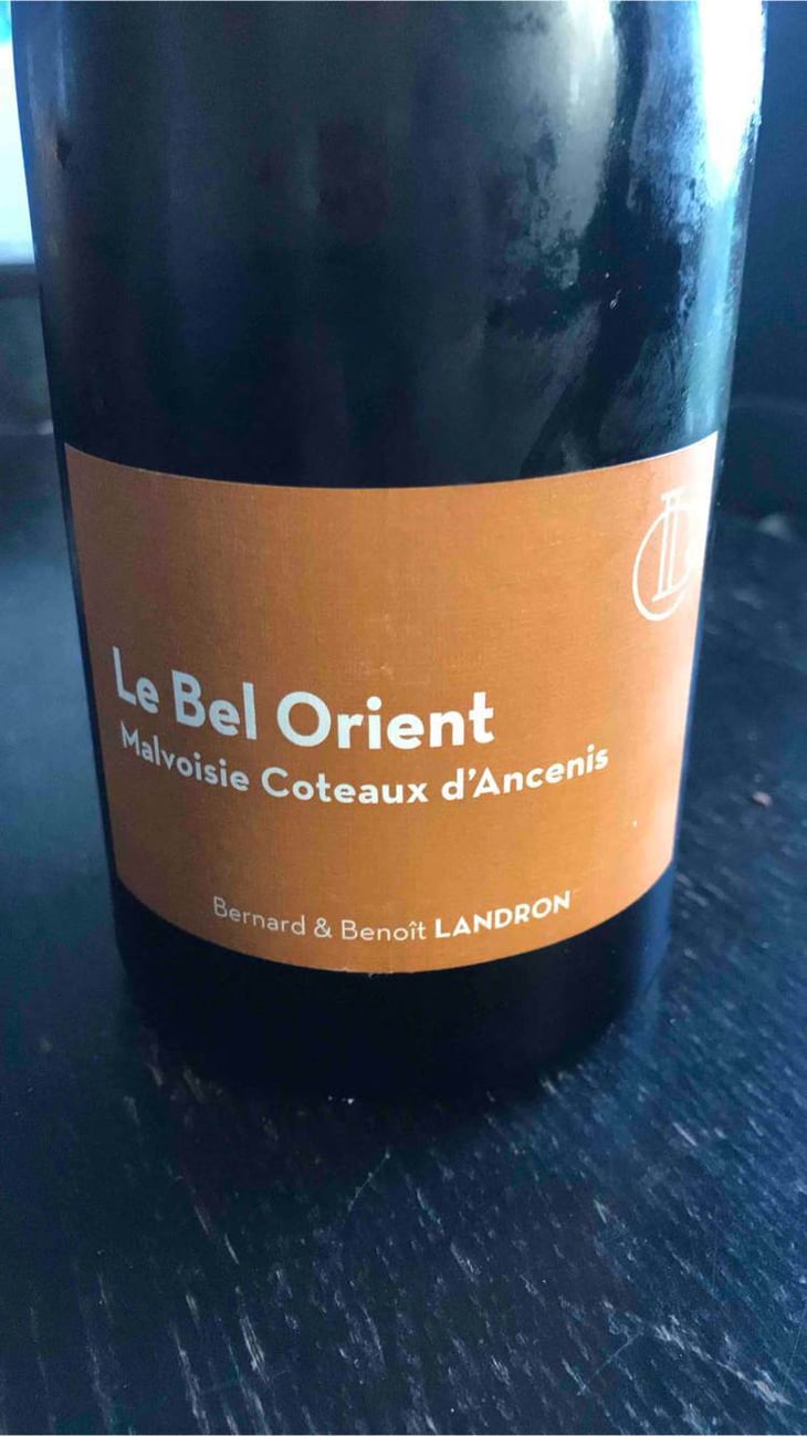 Le Bel Orient - Domaine Landron-Chartier - bernard-francoise-benoit-landron 