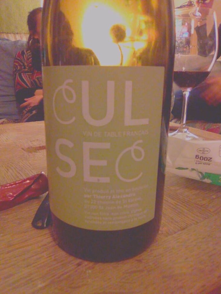Cul Sec - Thierry Alexandre - thierry-alexandre 