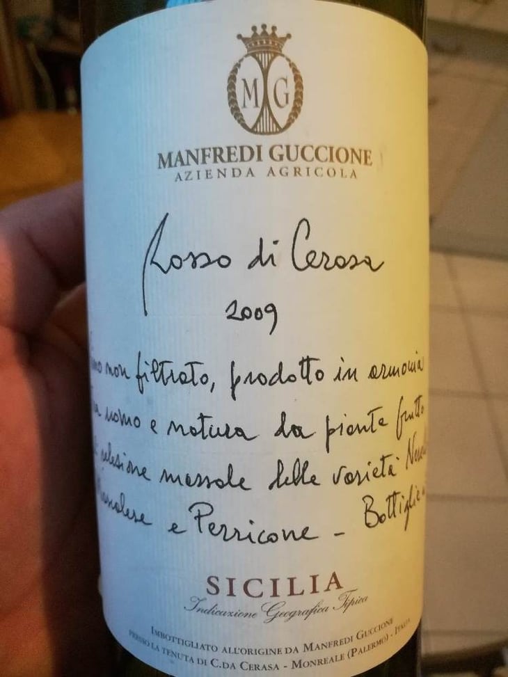 Rosso Di Cerasa 2009 - Azienda Agricola Francesco Guccione - francesco-guccione 