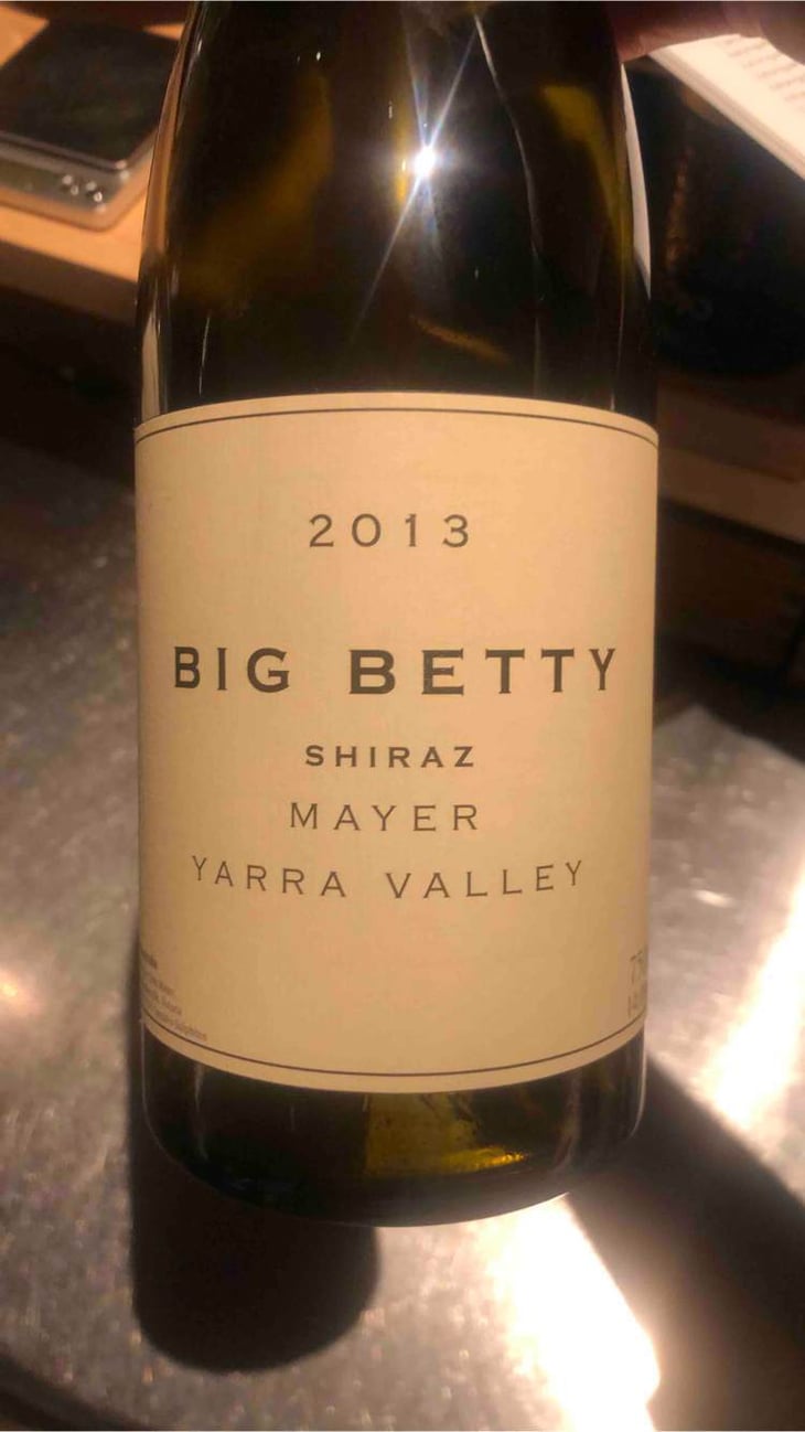 Big Betty Shiraz - Mayer - timo-mayer 