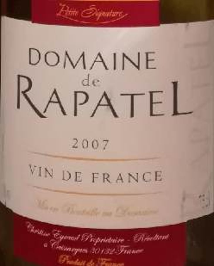 Domaine De Rapatel - Petite Signture - Domaine de Rapatel - gerard-eyraud -2020