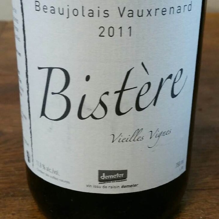 Bistère Vieilles Vignes