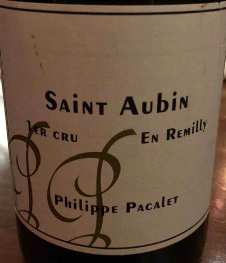 Saint-Aubin 1er Cru "En Remilly" - Philippe Pacalet - monica-et-philippe-pacalet 