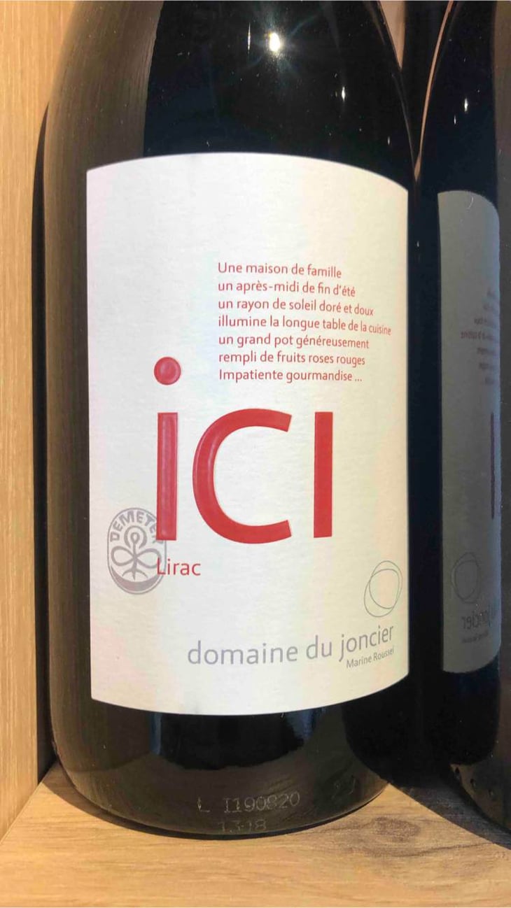 Ici Lirac - Domaine Du Joncier - marine-roussel -2019