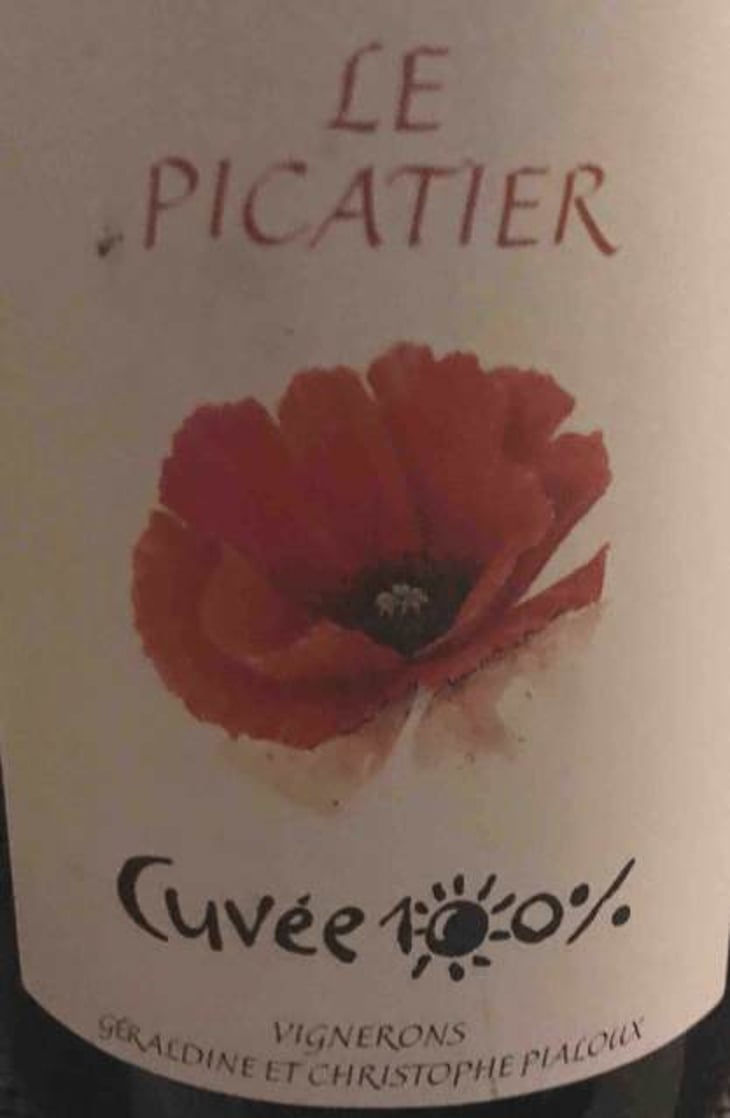 La Cuvée 100 % - Le Picatier - geraldine-christophe-pialoux 