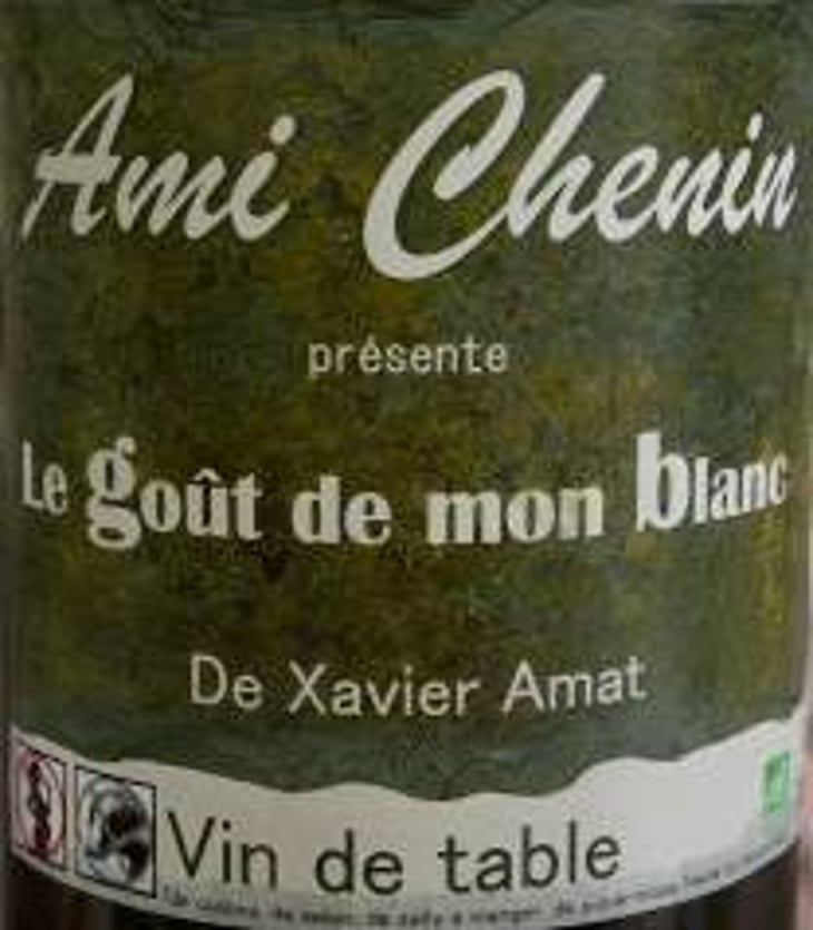 Le Goût de Mon Blanc - Ami Chenin - xavier-amat 