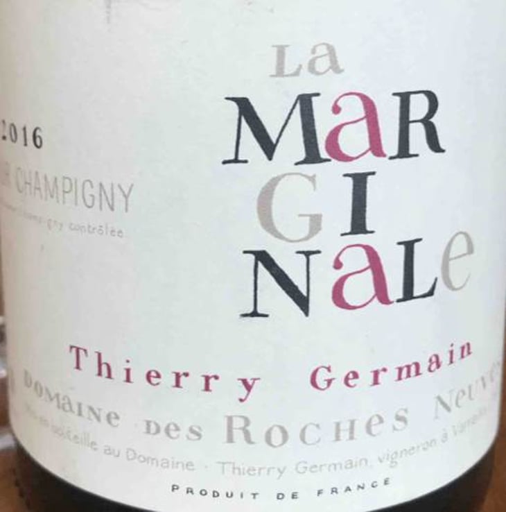 La Marginale - Domaine des Roches Neuves - thierry-et-louis-germain 