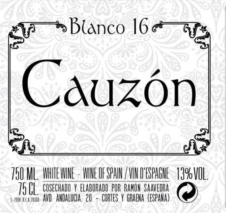 Cauzon Blanco 16 - Bodega Cauzon - ramon-saavedra 