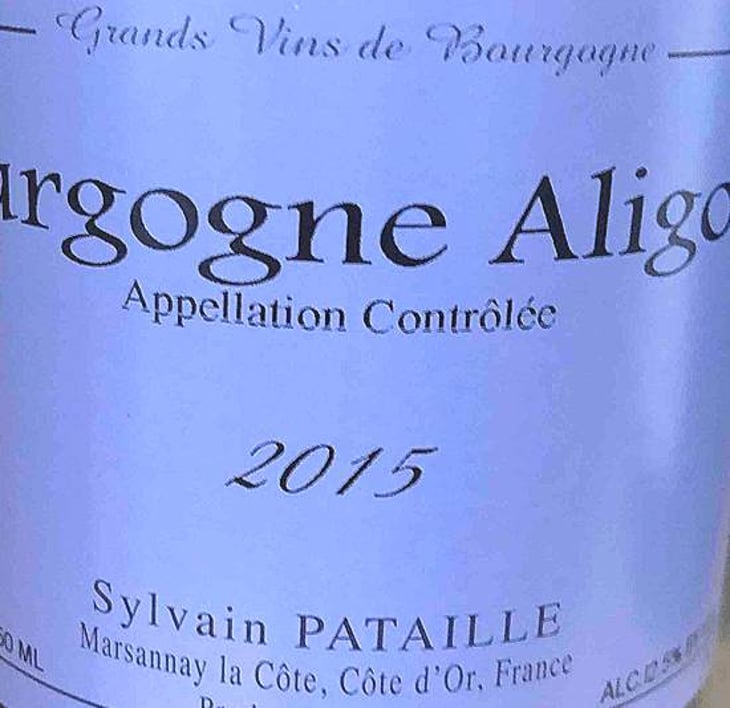Bourgogne Aligoté - Sylvain Pataille - sylvain-pataille 