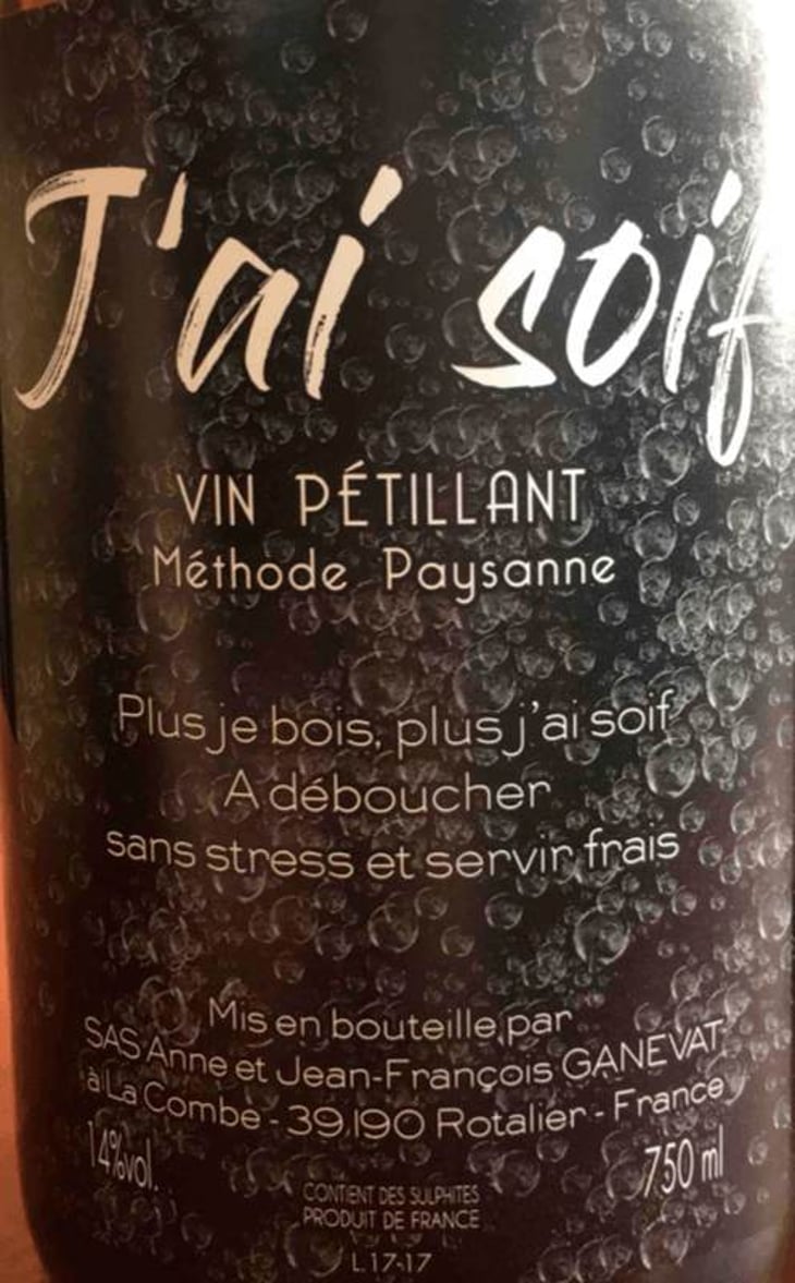 J'ai Soif - Domaine Ganevat - anne-jean-francois-ganevat 
