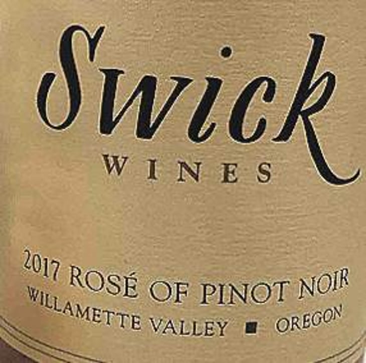 Rosé of Pinot Noir - Swick Wines - joe-swick 