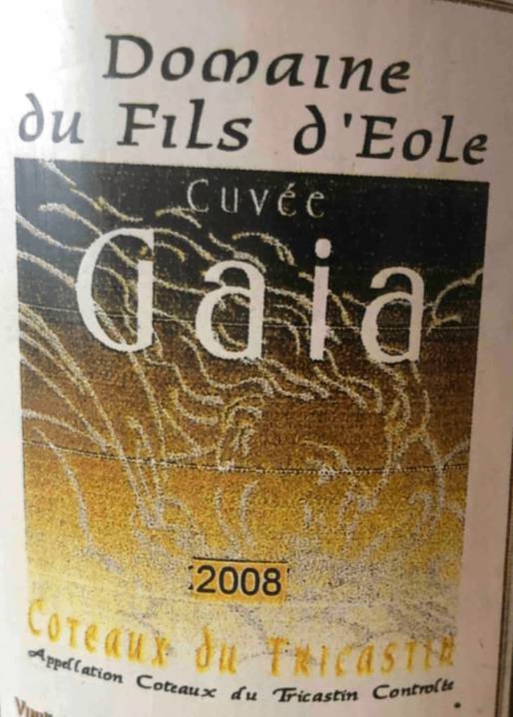 Cuvée Gaia - Vignobles Doulmet - Domaine Du Fils D'Eole - thierry-remy-doulmet 