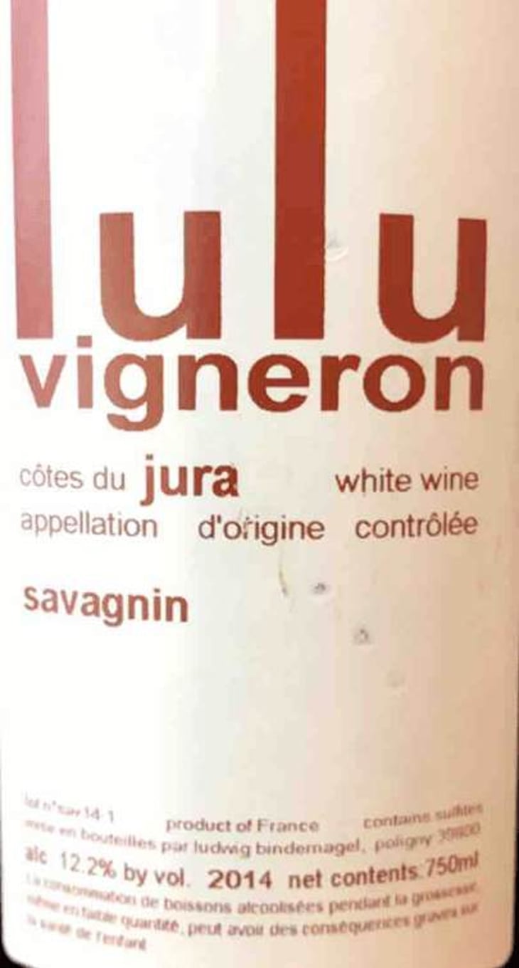 Savagnin - Lulu Vigneron - ludwig-bindernagel 
