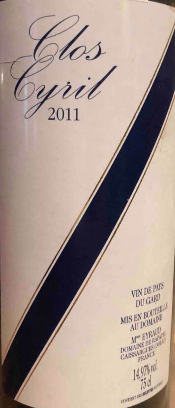 Clos Cyril - Domaine de Rapatel - gerard-eyraud 