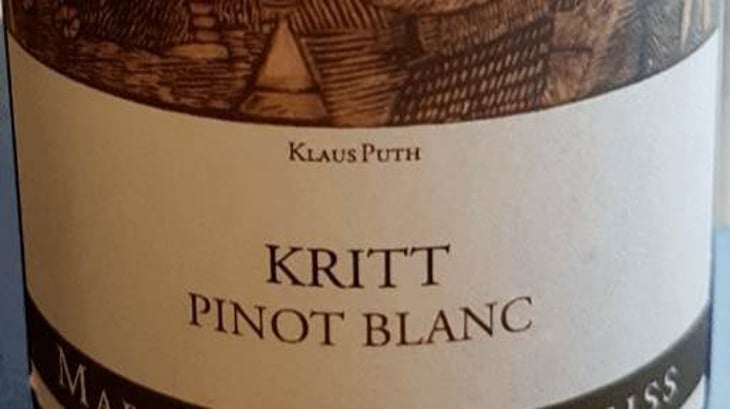 Kritt Pinot Blanc (Klaus Puth Label) - Marc Kreydenweiss (Andlau) - antoine-kreydenweiss 