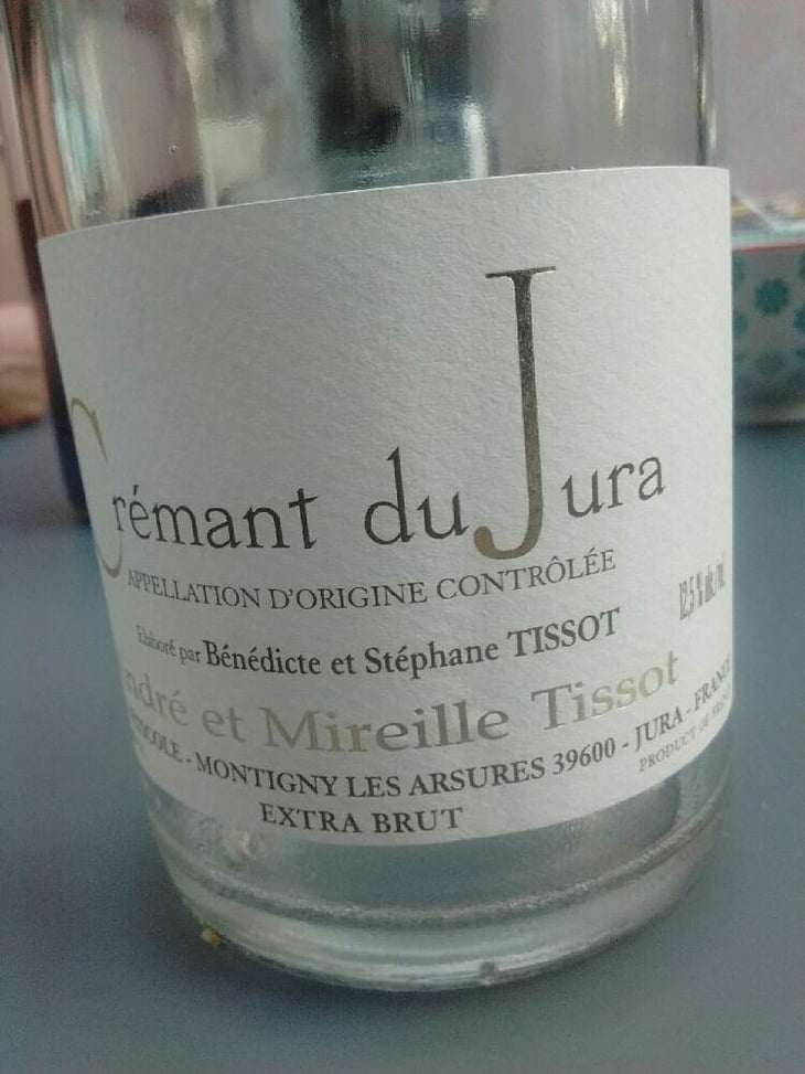 Crémant Du Jura Extra Brut - Domaine André & Mireille Tissot - benedicte-stephane-tissot 