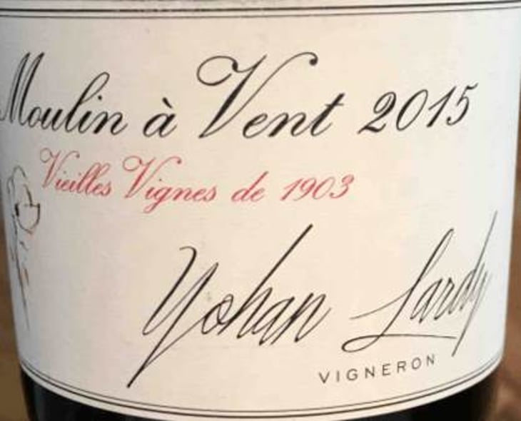 Moulin à Vent Vignes de 1903 - Yohan Lardy - yohan-lardy 