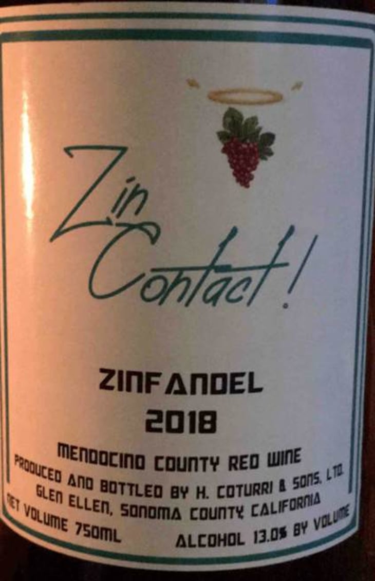 Zin Contact! - Coturri Winery / H. Coturri & Sons Ltd. - tony-coturri 