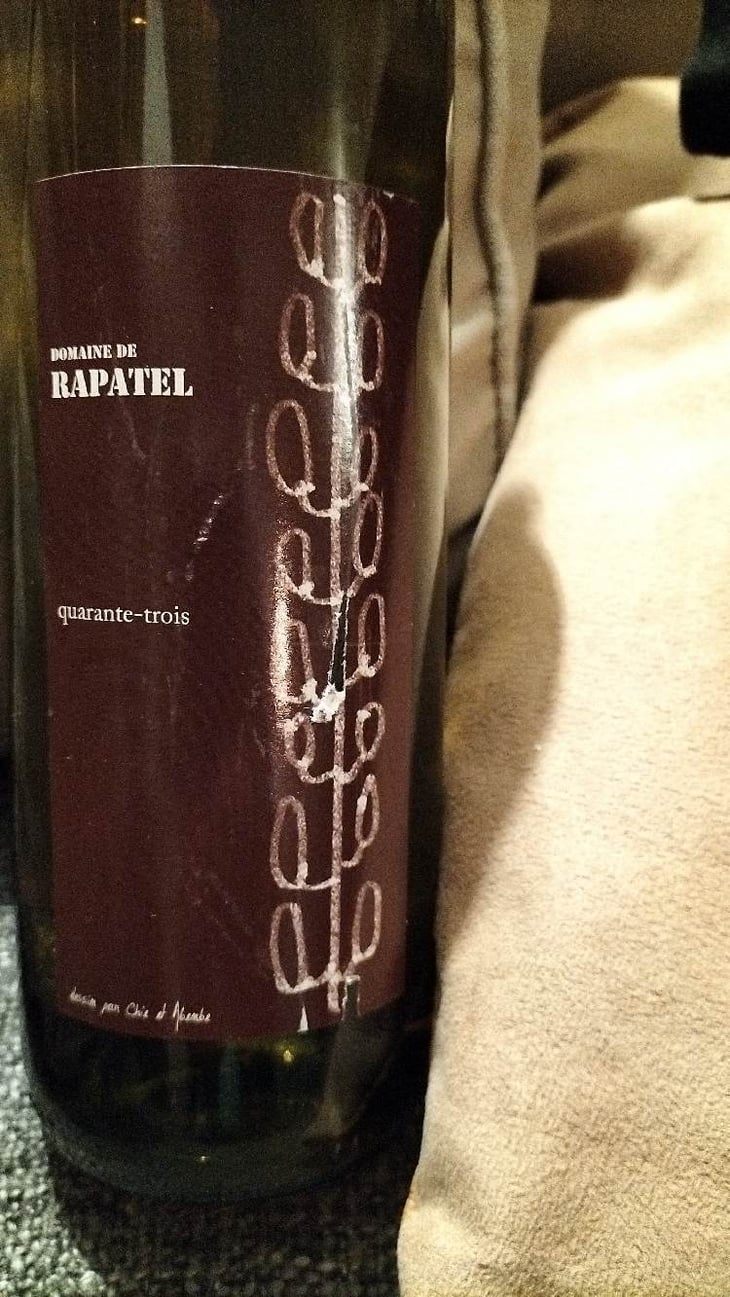 Quarante Trois - Domaine de Rapatel - gerard-eyraud -2015